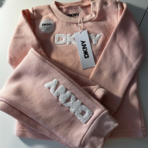 Dkny Other - DKNY Pink Kids Sweatshirt and Pants Set NWT